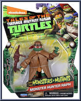 Monster Hunter Raph from Tales of the Teenage Mutant Ninja Turtles - Monsters + Mutants manufactured by Playmates [Front]