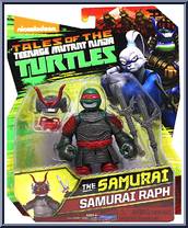 Samurai Raph from Tales of the Teenage Mutant Ninja Turtles - Samurai manufactured by Playmates [Front]