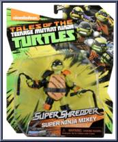 Super Ninja Mikey from Tales of the Teenage Mutant Ninja Turtles - Super Shredder manufactured by Playmates [Front]
