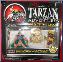 Jungle King Tarzan vs The Leopard Man Action Figure