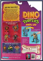 Ankyl Leo from Teenage Mutant Ninja Turtles - Dino Turtles manufactured by Playmates [Back]