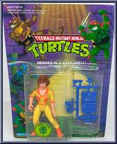 April O' Neil [Reissue] from Teenage Mutant Ninja Turtles - 1993 - Basic Figures manufactured by Playmates [Front]