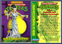 Bride of Frankenstein April (with Card) from Teenage Mutant Ninja Turtles - Universal Studios Monsters manufactured by Playmates [Card]