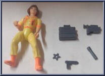 April O' Neil from Teenage Mutant Ninja Turtles - 1988 - Basic Figures manufactured by Playmates [Loose]