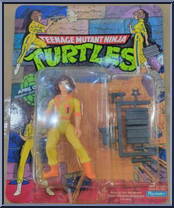 April O' Neil from Teenage Mutant Ninja Turtles - 1988 - Basic Figures manufactured by Playmates [Front]