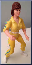 April O' Neil from Teenage Mutant Ninja Turtles - 1988 - Basic Figures manufactured by Playmates [Loose]