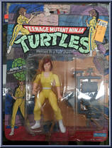 April O' Neil from Teenage Mutant Ninja Turtles - 1988 - Basic Figures manufactured by Playmates [Front]