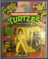 April O' Neil from Teenage Mutant Ninja Turtles - 1988 - Basic Figures manufactured by Playmates [Front]