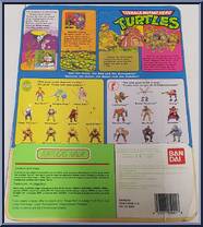 April O' Neil from Teenage Mutant Ninja Turtles - 1988 - Basic Figures manufactured by Playmates [Back]