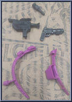 April (Yellow and Purple) from Teenage Mutant Ninja Turtles - 1992 - Basic Figures manufactured by Playmates [Loose]