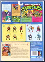 Bebop [Reissue] from Teenage Mutant Ninja Turtles - 1998 - Basic Figures manufactured by Playmates [Back]