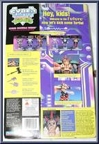 Bebop from Teenage Mutant Ninja Turtles - Cyber Samurai manufactured by Playmates [Back]