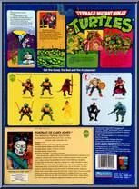 Casey Jones [Reissue] from Teenage Mutant Ninja Turtles - 1998 - Basic Figures manufactured by Playmates [Back]