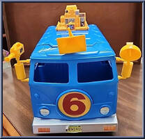 Channel 6 Newsvan from Teenage Mutant Ninja Turtles - 1992 - Accessories manufactured by Playmates [Loose]