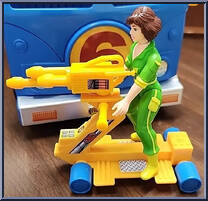 Channel 6 Newsvan from Teenage Mutant Ninja Turtles - 1992 - Accessories manufactured by Playmates [Loose]