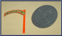 Cheapskate from Teenage Mutant Ninja Turtles - 1988 - Accessories manufactured by Playmates [Loose]
