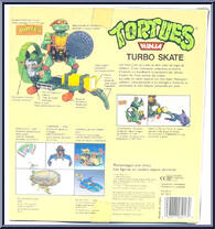 Cheapskate from Teenage Mutant Ninja Turtles - 1988 - Accessories manufactured by Playmates [Back]