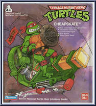 Cheapskate from Teenage Mutant Ninja Turtles - 1988 - Accessories manufactured by Playmates [Front]