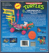 Cheapskate II from Teenage Mutant Ninja Turtles - 1991 - Accessories manufactured by Playmates [Back]
