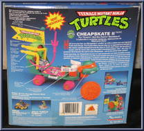 Cheapskate II from Teenage Mutant Ninja Turtles - 1991 - Accessories manufactured by Playmates [Back]