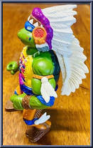 Chief Leo  from Teenage Mutant Ninja Turtles - Wacky Wild West Turtles manufactured by Playmates [Loose]