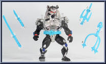 Chrome Dome from Teenage Mutant Ninja Turtles - 1991 - Basic Figures manufactured by Playmates [Loose]