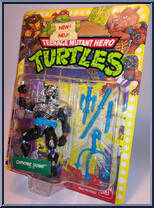 Chrome Dome from Teenage Mutant Ninja Turtles - 1991 - Basic Figures manufactured by Playmates [Front]