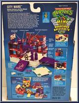 Bodacious Battlesets - City Wars (with Card) from Teenage Mutant Ninja Turtles - Mini Mutants manufactured by Playmates [Back]