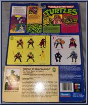 Delta Team Don from Teenage Mutant Ninja Turtles - Mutant Military II manufactured by Playmates [Back]