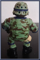 Delta Team Don from Teenage Mutant Ninja Turtles - Mutant Military II manufactured by Playmates [Loose]