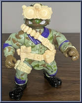 Delta Team Don from Teenage Mutant Ninja Turtles - Mutant Military II manufactured by Playmates [Loose]