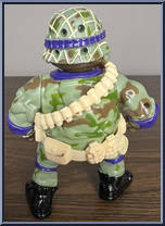 Delta Team Don from Teenage Mutant Ninja Turtles - Mutant Military II manufactured by Playmates [Loose]