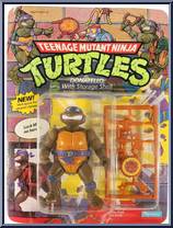 Donatello (with Storage Shell) from Teenage Mutant Ninja Turtles - Storage Shell Turtles manufactured by Playmates [Front]