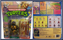 Donatello from Teenage Mutant Ninja Turtles - 1988 - Basic Figures manufactured by Playmates [Front]
