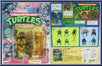 Donatello from Teenage Mutant Ninja Turtles - 1988 - Basic Figures manufactured by Playmates [Front]