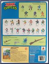 Dimwit Doughboy Rocksteady from Teenage Mutant Ninja Turtles - Mutant Military II manufactured by Playmates [Back]