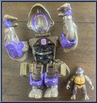 Dynatronic Donatello from Teenage Mutant Ninja Turtles - Muta Force manufactured by Playmates [Loose]