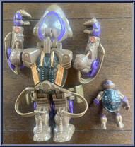 Dynatronic Donatello from Teenage Mutant Ninja Turtles - Muta Force manufactured by Playmates [Loose]