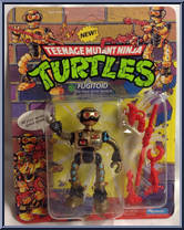 Fugitoid from Teenage Mutant Ninja Turtles - 1990 - Basic Figures manufactured by Playmates [Front]