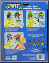 Gags, Jokes and Crazy Weapons #2 from Teenage Mutant Ninja Turtles - 1988 - Accessories manufactured by Playmates [Back]