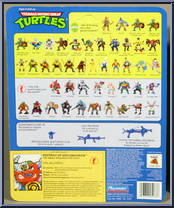 Groundchuck from Teenage Mutant Ninja Turtles - 1991 - Basic Figures manufactured by Playmates [Back]