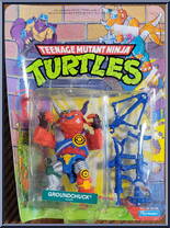 Groundchuck from Teenage Mutant Ninja Turtles - 1991 - Basic Figures manufactured by Playmates [Front]