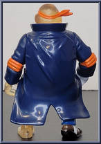 Invisible Man Michaelangelo (with Card) from Teenage Mutant Ninja Turtles - Universal Studios Monsters manufactured by Playmates [Loose]