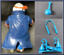 Invisible Man Michaelangelo (with Card) from Teenage Mutant Ninja Turtles - Universal Studios Monsters manufactured by Playmates [Loose]