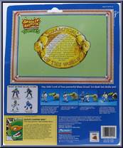 Karate Choppin' Mike from Teenage Mutant Ninja Turtles - Smash 'em Bash 'em Figures manufactured by Playmates [Back]
