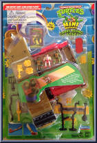 Carry Along Katana Playset (with Cards) from Teenage Mutant Ninja Turtles - Mini Mutants manufactured by Playmates [Front]