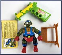 Kowabunga Kickboxin' Leo from Teenage Mutant Ninja Turtles - Smash 'em Bash 'em Figures manufactured by Playmates [Loose]