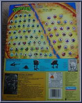 Krang [Reissue] from Teenage Mutant Ninja Turtles - 1994 - Basic Figures (with Cards) manufactured by Playmates [Back]