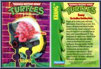 Krang [Reissue] from Teenage Mutant Ninja Turtles - 1994 - Basic Figures (with Cards) manufactured by Playmates [Card]