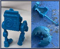 Krang's Android Body from Teenage Mutant Ninja Turtles - 1994 - Basic Figures (with Cards) manufactured by Playmates [Loose]